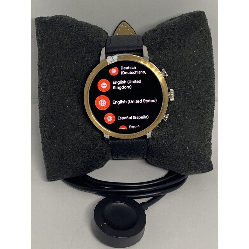 Fossil Gen 4 Authentic Digital Dial Smart Watch Custom Band FTW6016 AB622